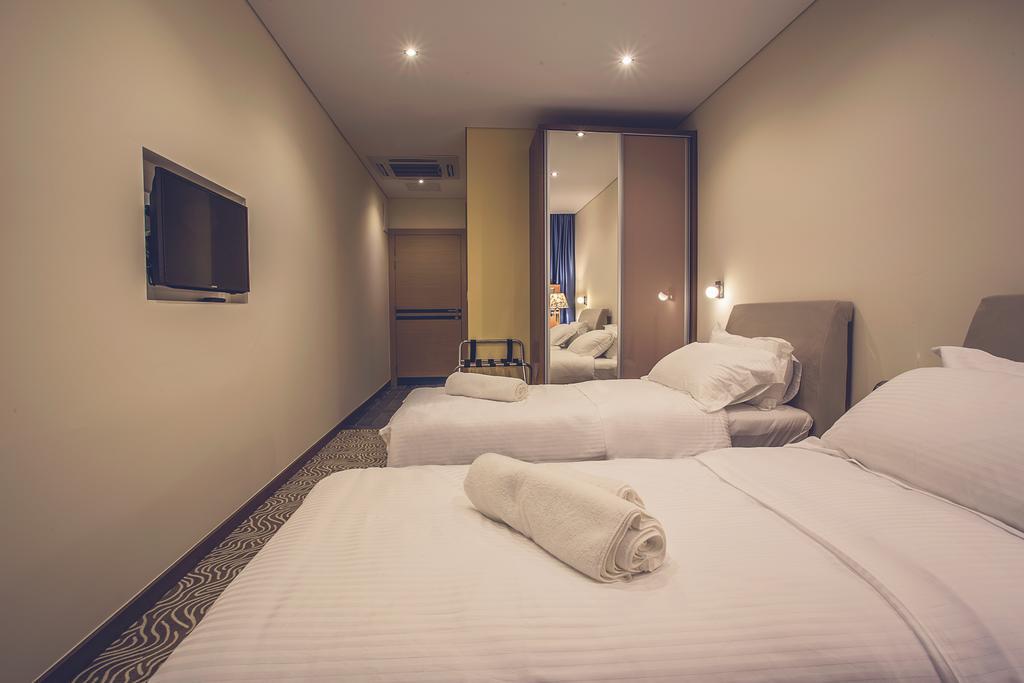 Hotel Franca Bar Ruang foto